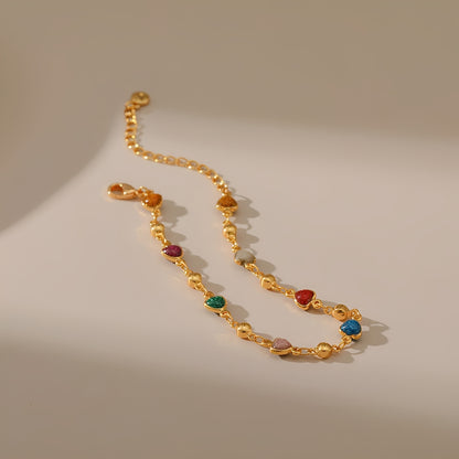 Elise – Pulsera Elegante Acabado Dorado