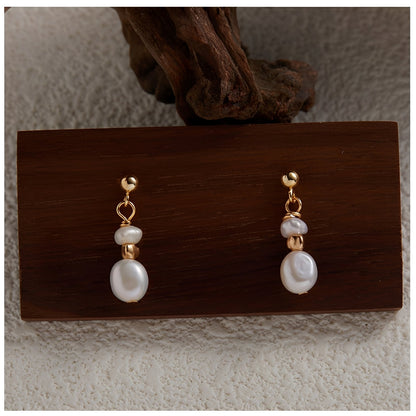 Xersi – Pendientes Perlas Barrocas de Agua Dulce