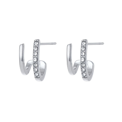 Elena – Pendientes Stud con Zirconia Elegantes