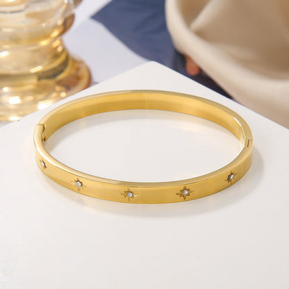 Mitena – Pulsera Minimalista con Efecto Brillante Moderno