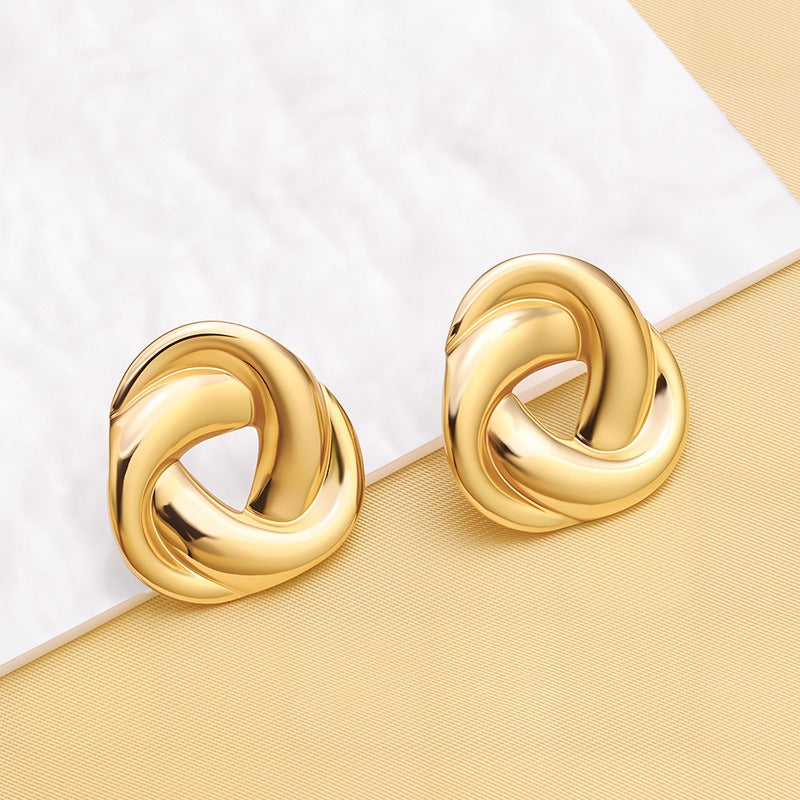 Thea – Pendientes Nudo Elegante