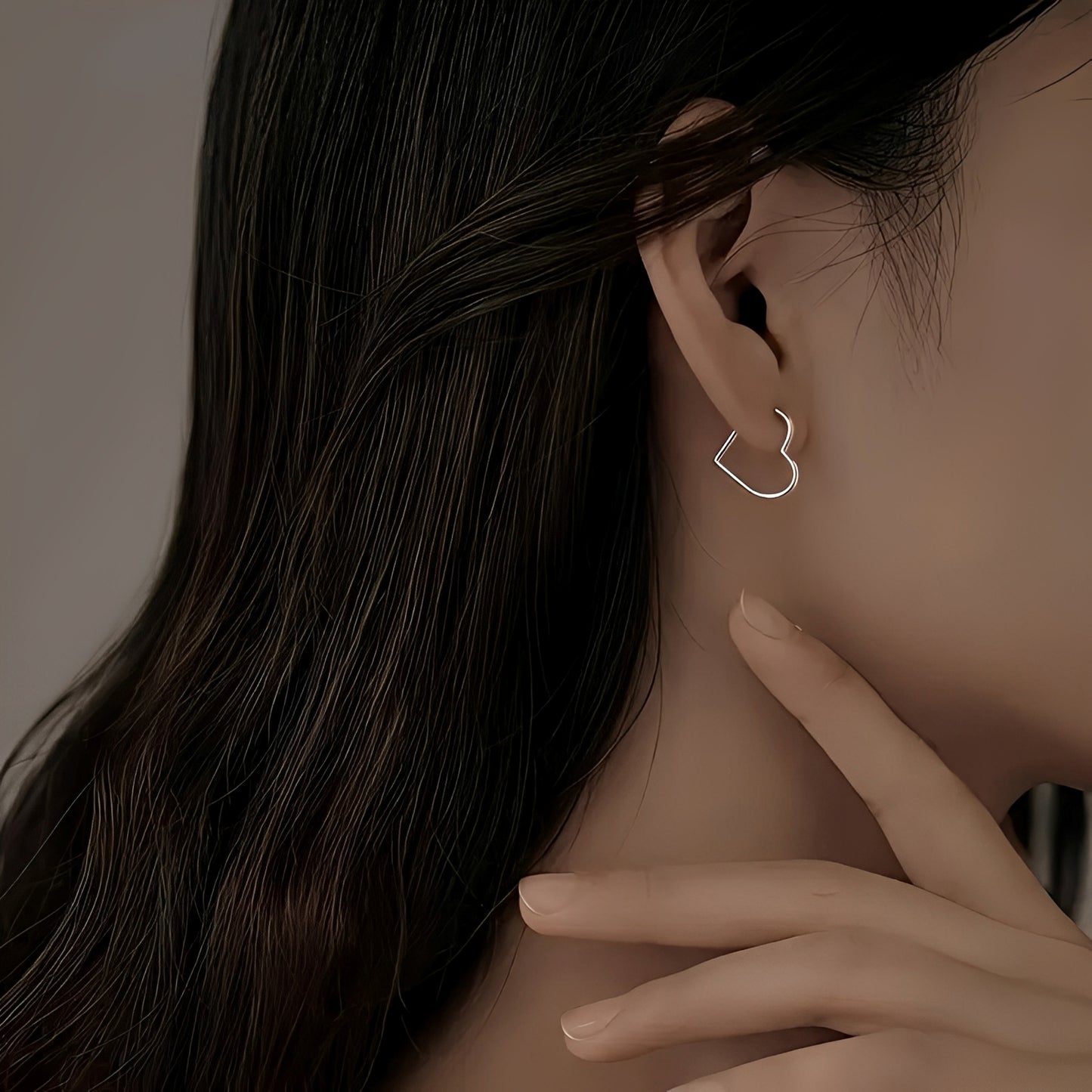 Yeri – Pendientes Corazón Elegantes