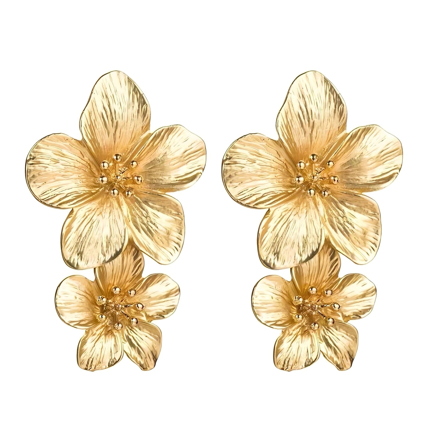 Camilla – Pendientes Pétalos Retro