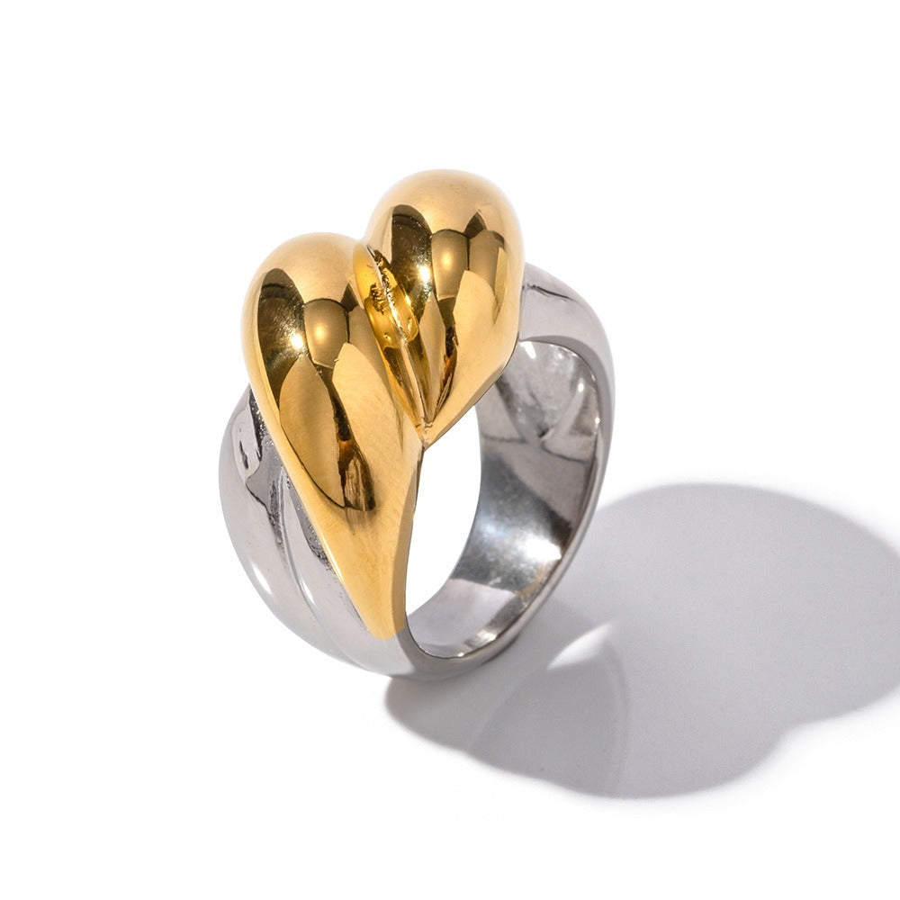 Fatima – Anillo Dorado Elegante