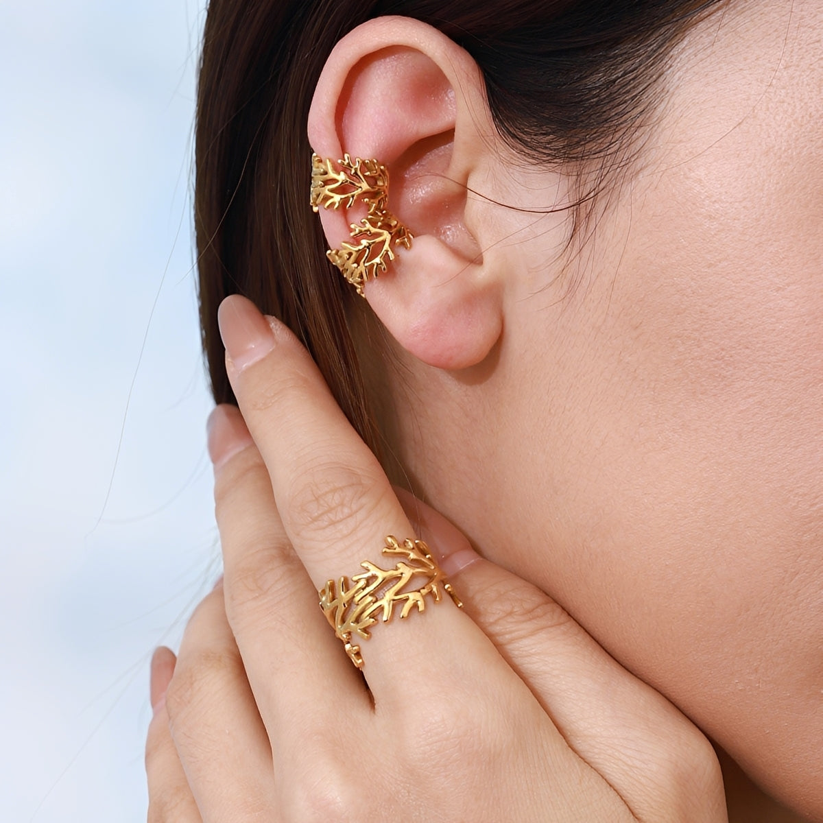 Kizzia – Pendientes Clip Sin Perforación Elegantes
