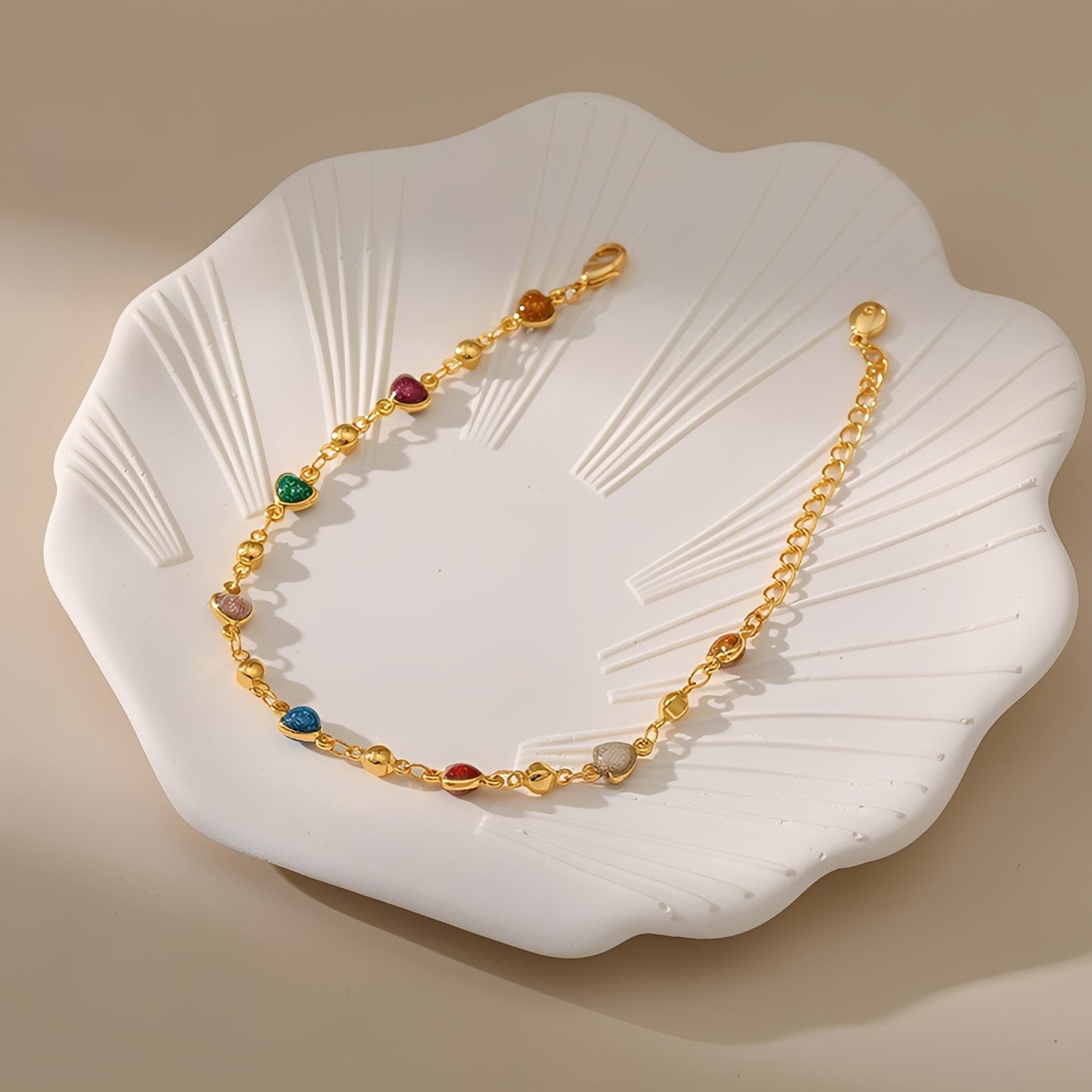 Elise – Pulsera Elegante Acabado Dorado