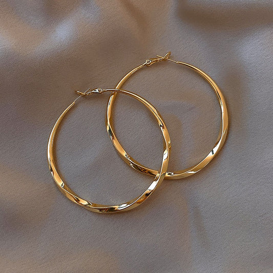 Enola – Criollas Vintage en Oro Rosa