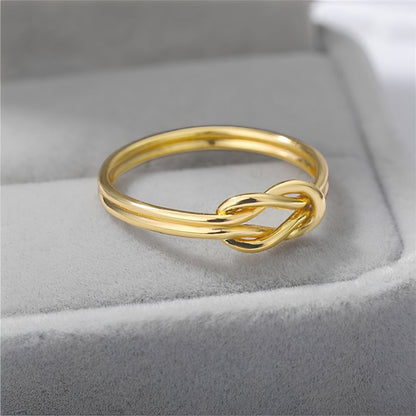 Matilda – Anillo Cruz Entretejida
