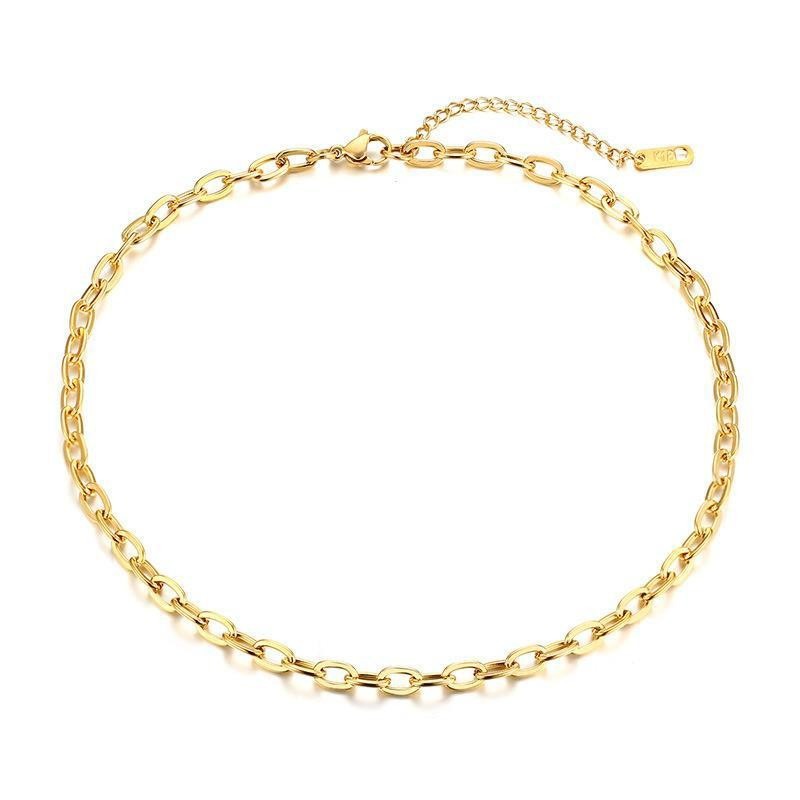 Elea – Collar Simple de Acero Titanio