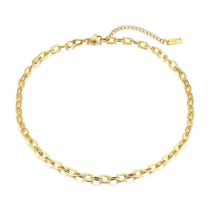 Elea – Collar Simple de Acero Titanio