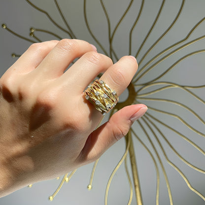 Elouise – Anillo Vintage de Oro
