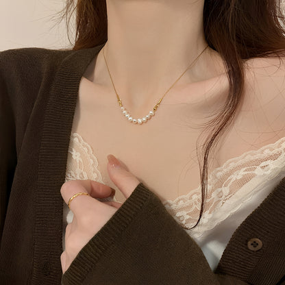Karla – Collar Perlas Celestiales