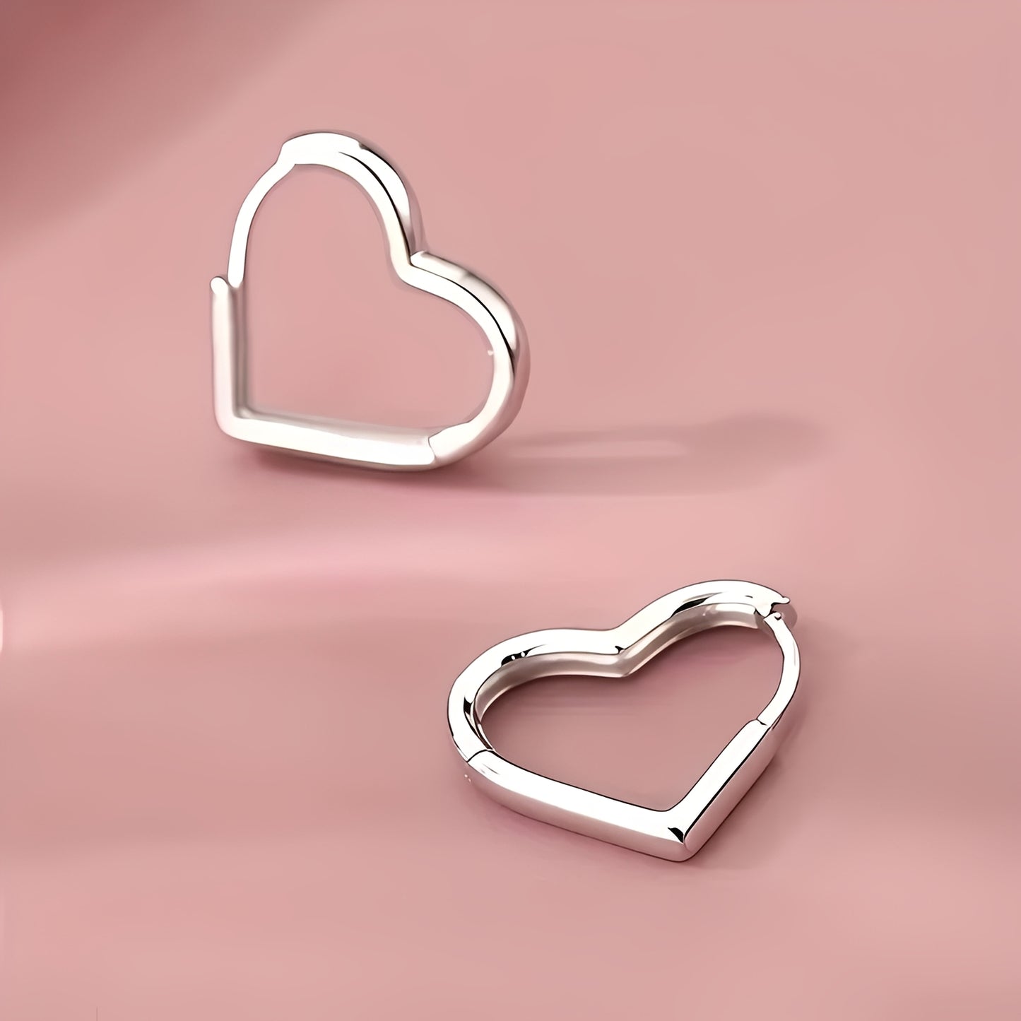 Yeri – Pendientes Corazón Elegantes