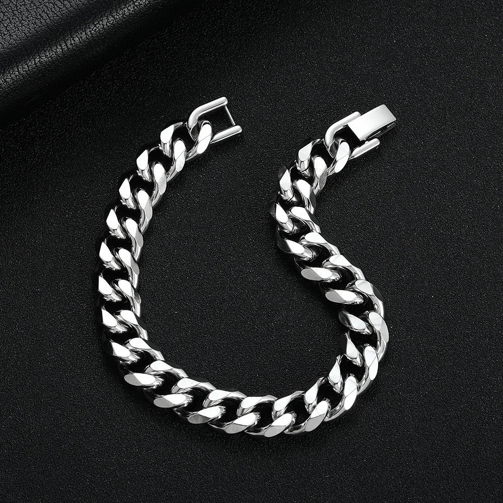 Arlen – Pulsera Acero Pulido Minimalista