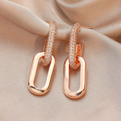 Charlene – Pendientes de Cobre Modernos