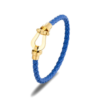 Adrian – Pulsera en Forma de U de Acero Inoxidable