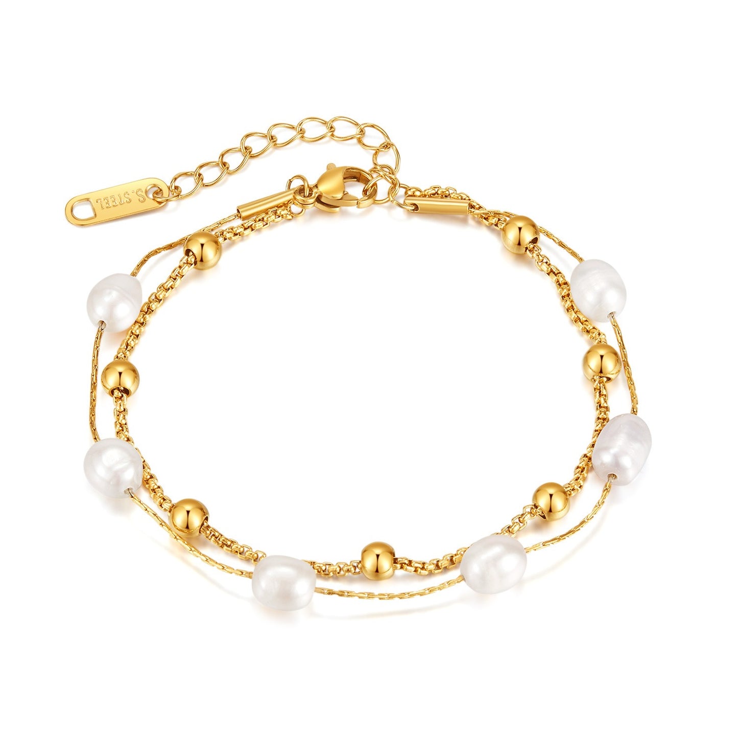 Vicky – Pulsera con Perlas Naturales