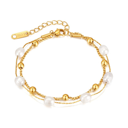 Vicky – Pulsera con Perlas Naturales