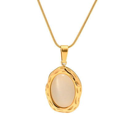 Filomina – Collar Piedra Preciosa Ópalo Dorado