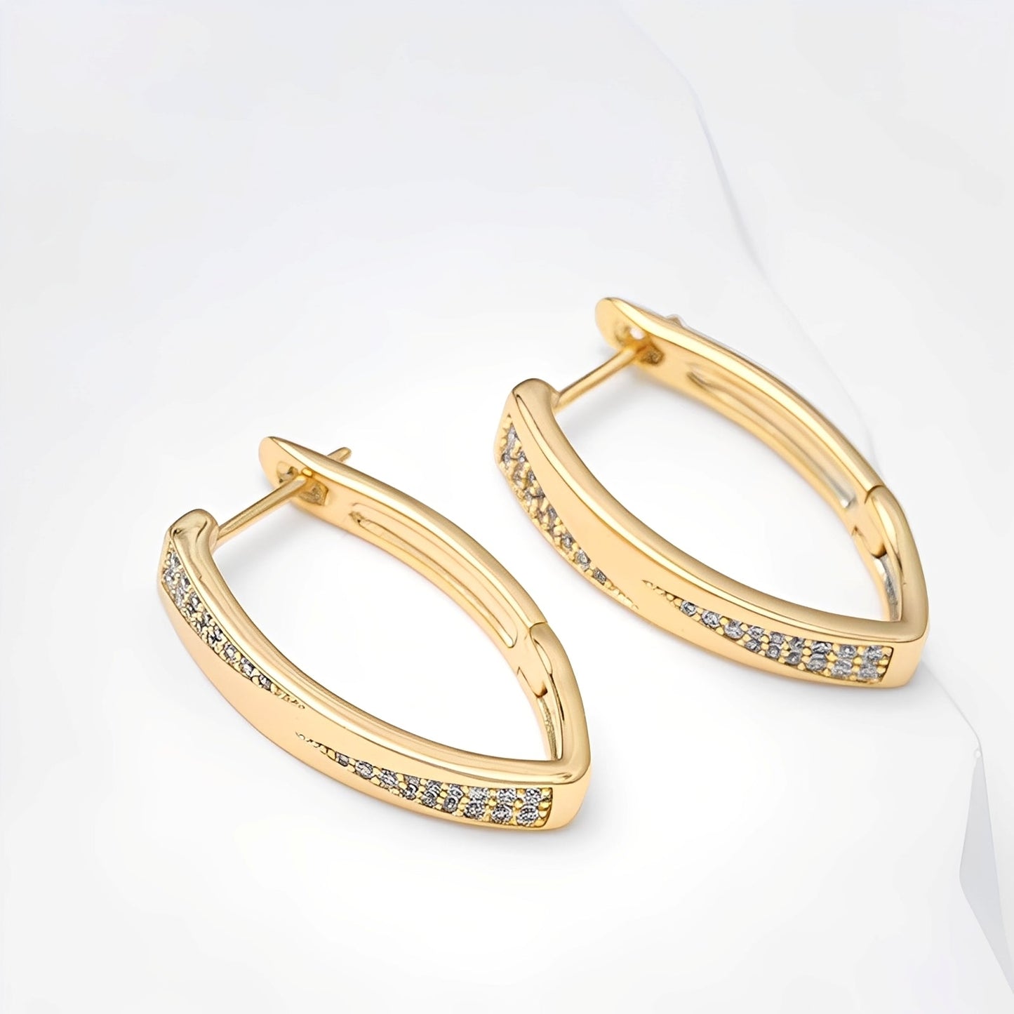 Sophie – Pendientes de Oro y Diamantes Preciosos