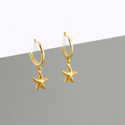 Lella – Pendientes Estrella de Mar Tropical