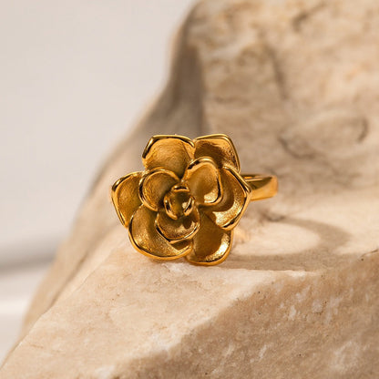 Georgia – Anillo de Acero Inoxidable Diseño Moderno
