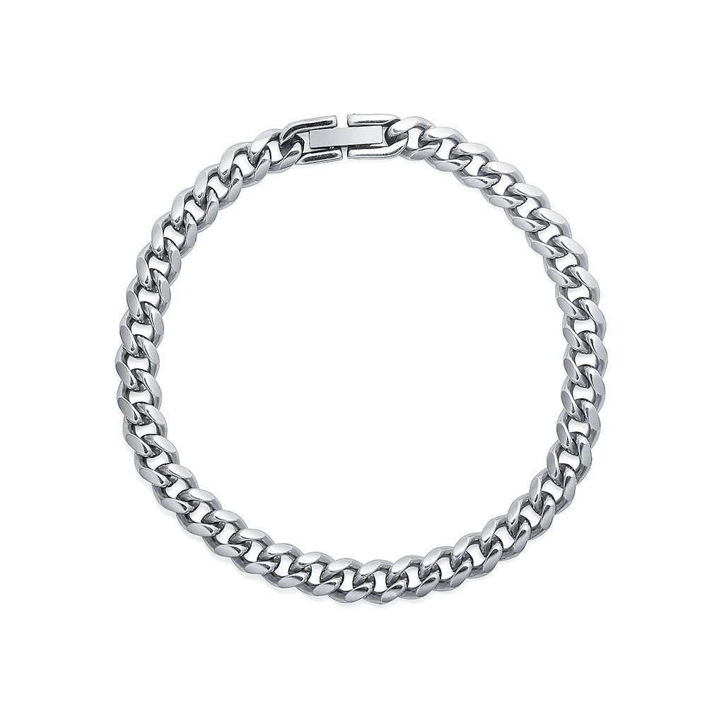 Valen – Pulsera Cubana Masculina Minimalista