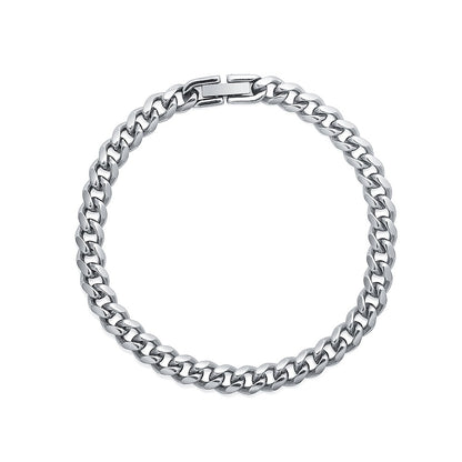 Valen – Pulsera Cubana Masculina Minimalista