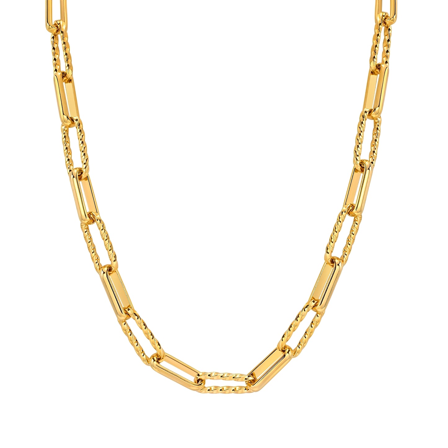 Lisa – Collar Cadena Tipo Clip Elegante