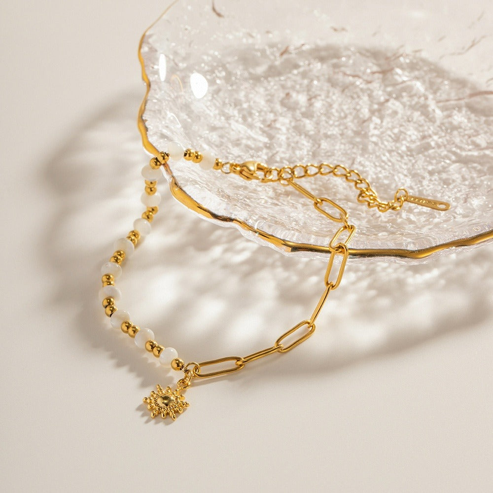 Solara – Pulsera Sueño de Girasol Elegante