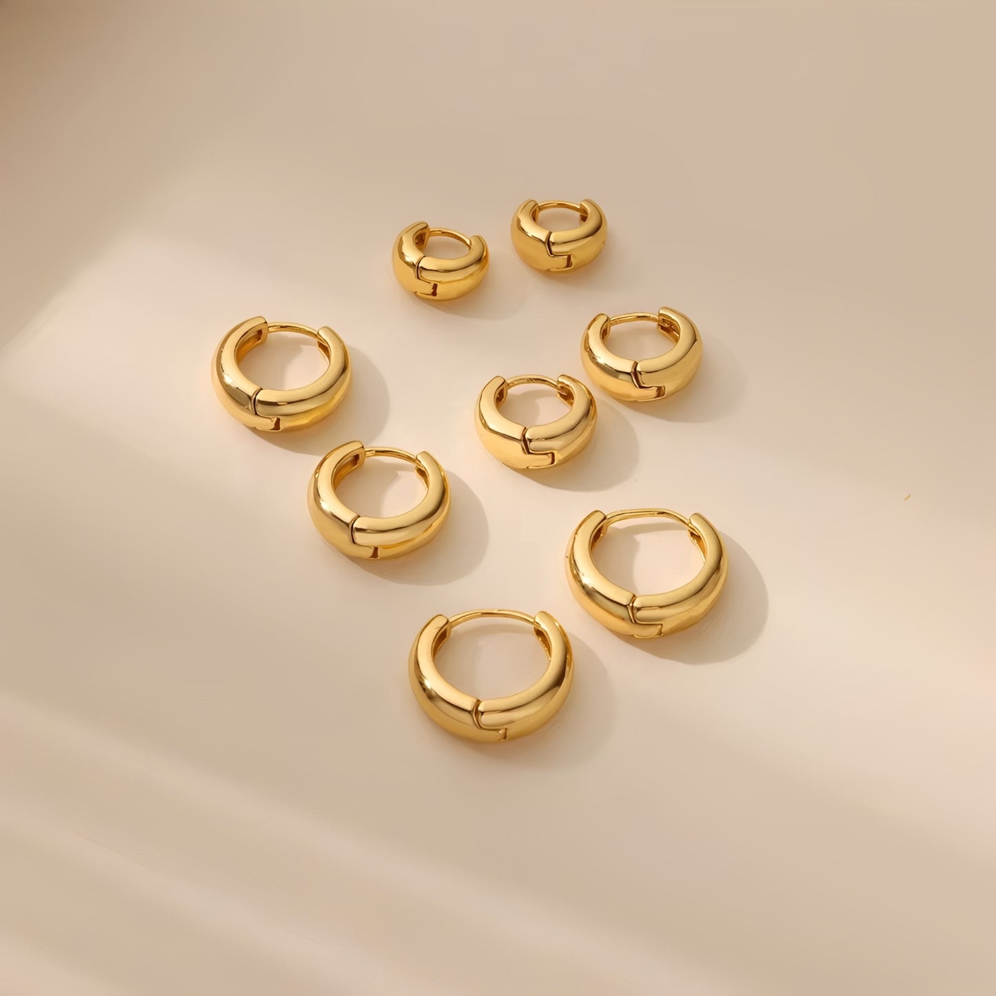 Elise – Pendientes Aro Minimalistas