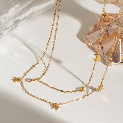 Xyra – Collar Clavícula Minimalista