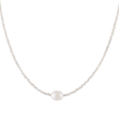 Aurore – Collar Perlas de Agua Dulce Estilo Retro