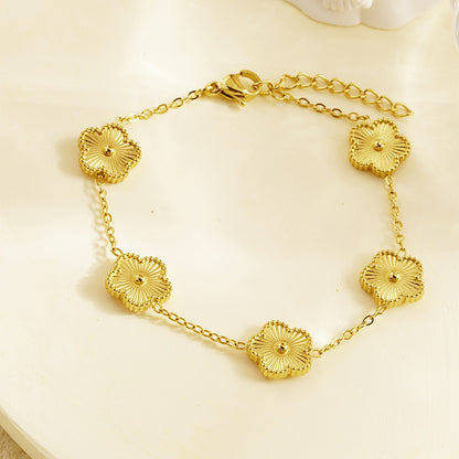 Marie – Pulsera Trébol con Estilo Elegante y Chic