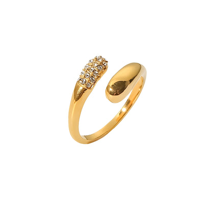 Cely – Anillo Cruzado Pavé