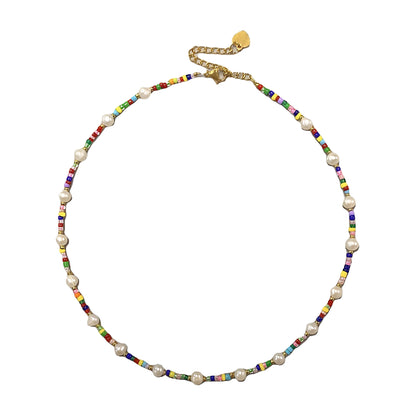 Clara – Collar de Perlas de Agua Dulce