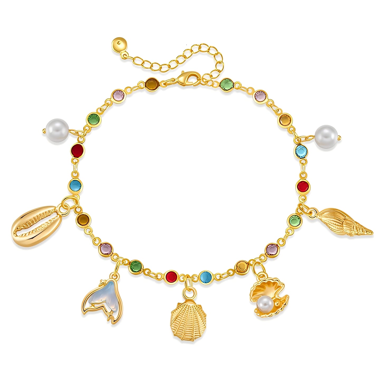 Alba – Pulsera Coral con Estilo Fresco y Brillo Natural