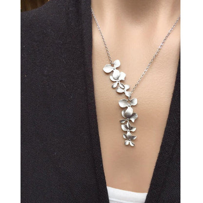 Aurore – Collar Vintage Flor en Plata