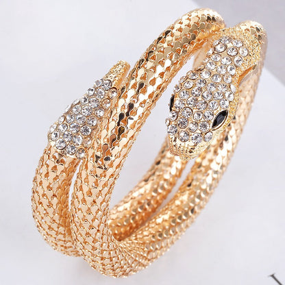 Roxana – Pulsera Punk Multicadena Brillante