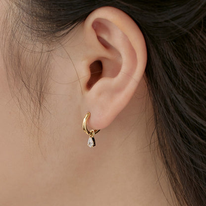 Elira – Pendientes de Gota Elegantes Estilo Lujo Ligero