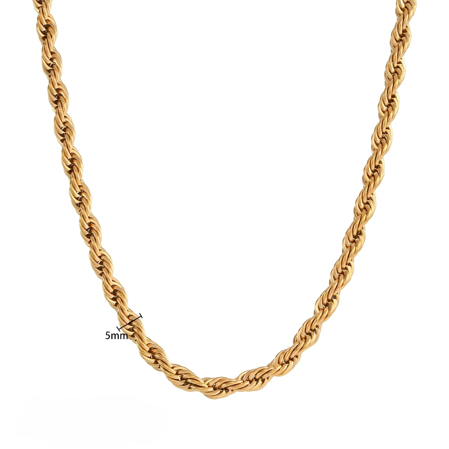 Alessia – Collar de Acero Titanio Antideslustre