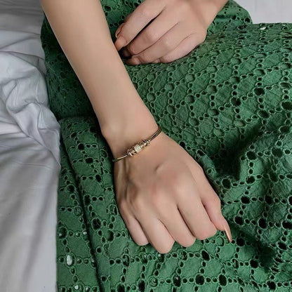 Amalia – Pulsera Ajustable Charms Dorados