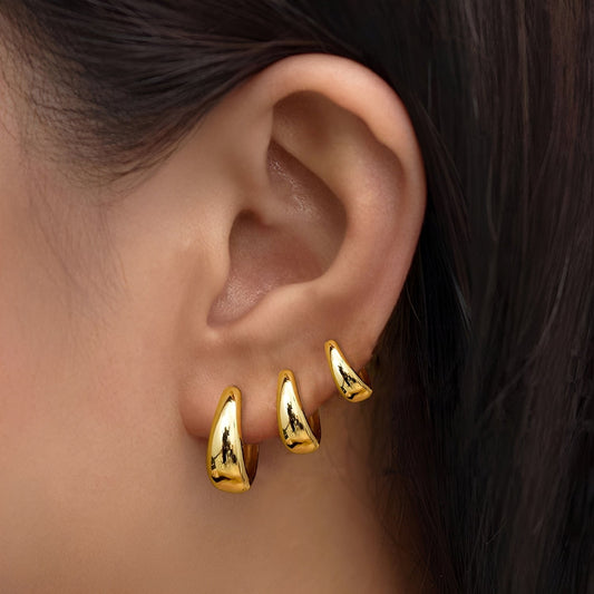 Renee – Pendientes Dorados