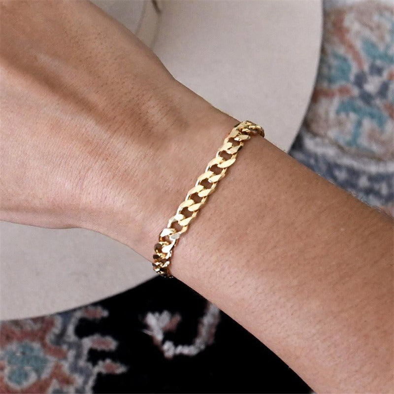 Alex – Pulsera de Acero Inoxidable Moderna