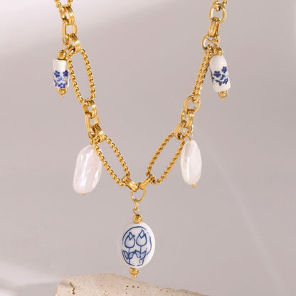 Heather – Collar Perla de Agua Dulce Elegante