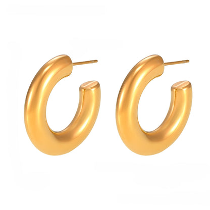 Tori – Pendientes en Forma de C Elegantes