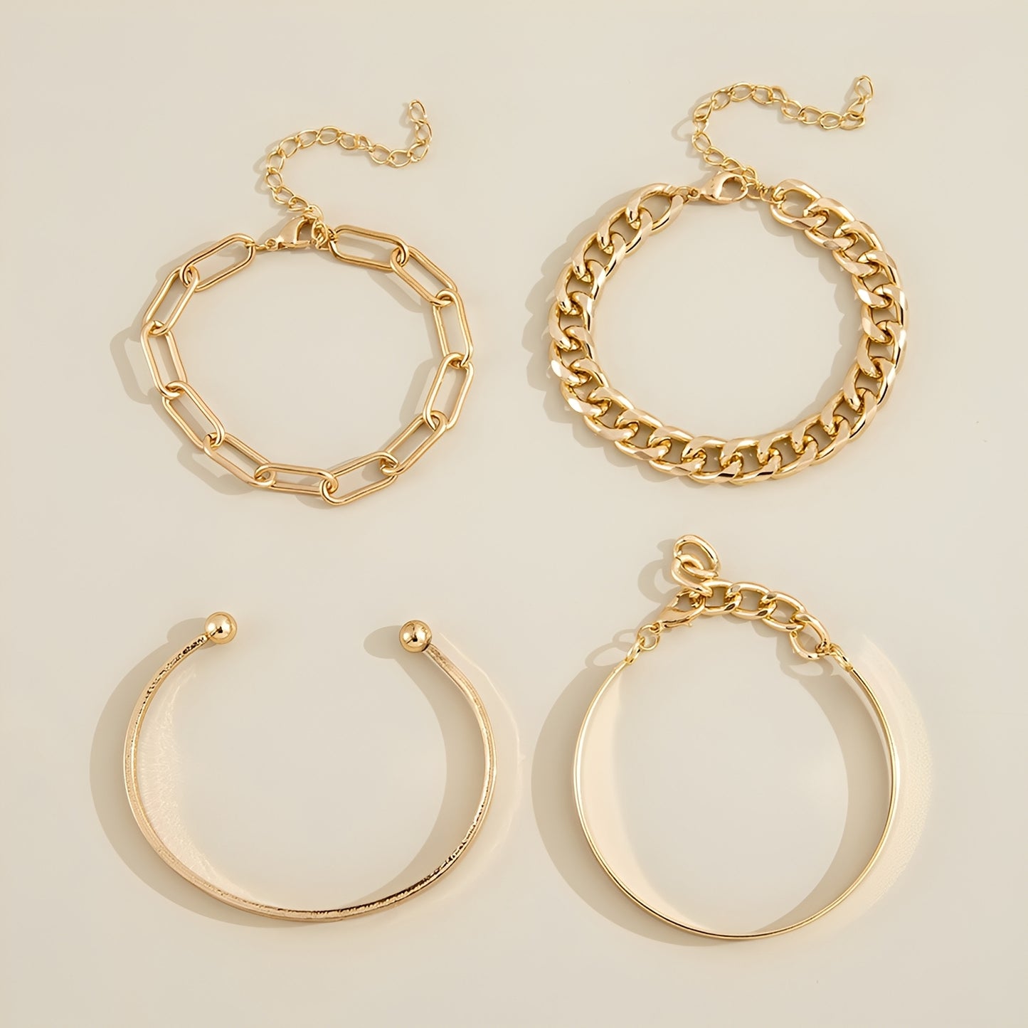 Elari – Set de 4 Pulseras Elegantes para Muñeca