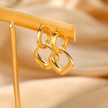 Helena – Pendientes Chic con Diseño Retorcido Elegante