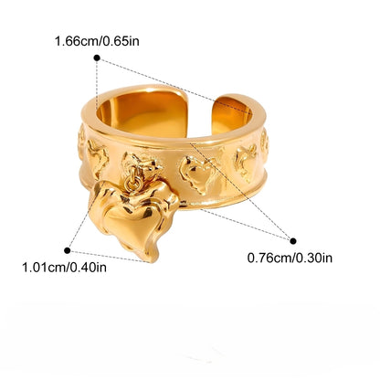 Amara – Anillo Corazón Elegante