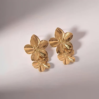 Camilla – Pendientes Pétalos Retro